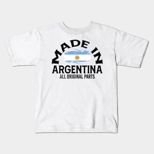 Born in Argentina Kids T-Shirt